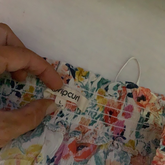 NWOT Rip Curl beach boho top large l - Picture 4 of 5